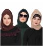 Dark Green, Brown & Dark Beige