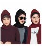Black, Maroon & Wine