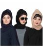 Black, Navy Blue & Dark Beige