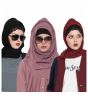 Black, Maroon & Mauve