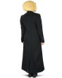 Wadiah Long Coat_Back View_IslamicShop.in