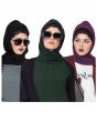 Black, Dark Green & Purple