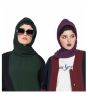 Dark Green & Purple