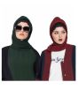 Dark Green & Maroon