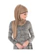 Plain Jersey Hijab (Beige)_Right View_IslamicShop.in