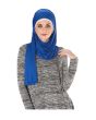 Plain Jersey Hijab (Royal Blue)_Normal View_IslamicShop.in