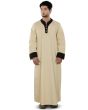 Aaqil_Cream_Galabiyya_FrontView_IslamicShop.in