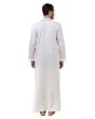 Zayan White Galabiyya_Back View_IslamicShop.in