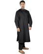 Miyaz_Kurta_Pajama_Black Color_IslamicShop.in