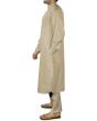 Miyaz_Kurta_Pajama_Khaki Color Side View_IslamicShop.in
