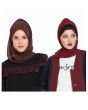 Maroon & Brown