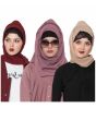 Maroon, Mauve & Dark Beige