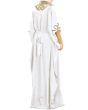 Nayyab_Hand_Embroidered_White_Kaftan_Back View_IslamicShop.in