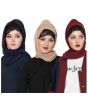 Navy Blue,Maroon & Dark Beige