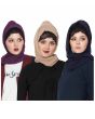 Navy Blue,Purple & Dark Beige