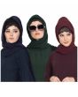 Navy Blue,Wine & Dark Green