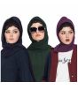 Navy Blue,Dark Green & Purple