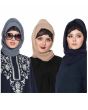 Navy Blue,Grey & Dark Beige