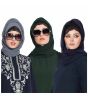 Navy Blue,Grey & Dark Green