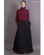 Maroon & Black