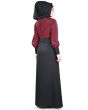 Rafia_Abaya_Back View_IslamicShop.in
