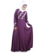 Ruksha_Rayon_Abaya_Front View_IslamicShop.in