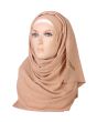 Alex Jersey Hijab (Gold Beige)_IslamicShop.in