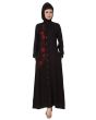 Shaistah_Rayon_Black_Abaya_Main View_IslamicShop.in