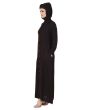 Shaistah_Rayon_Black_Abaya_Side View_IslamicShop.in