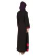 Shimah_Kashibo_Black_Abaya_Back View_IslamicShop.in