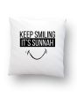 White Cushion (Smile)_Main View_IslamicShop.in