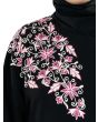Zawiya_Occasion & Casual_Abaya_Close Up View_IslamicShop.in