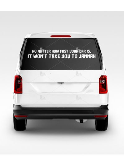 Jannah Car Decal  