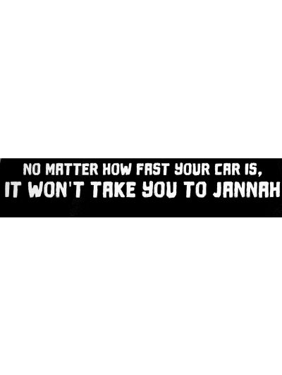 Jannah Car Decal  