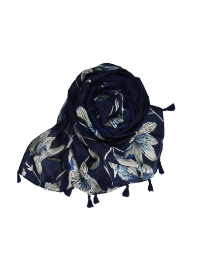 Hibiscus Printed Hijab
