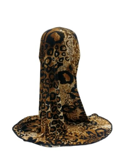 Cheetah Design Instant Kids Hijab