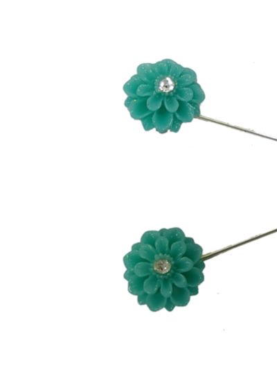 Turquoise Green Hijab Pin Set