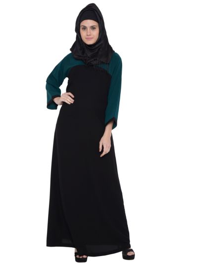 Hafsah Dual Colour Abaya Dress