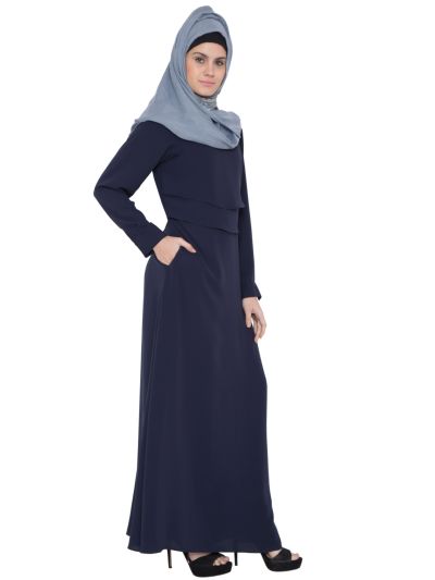 Asia Multi Layered Abaya Dress