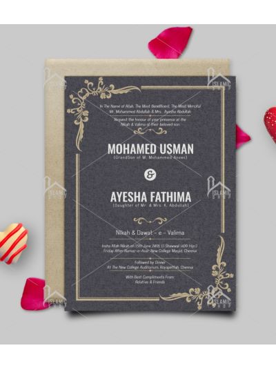 Wedding Invitation Card