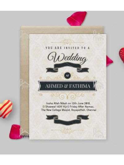 Wedding Invitation Card 