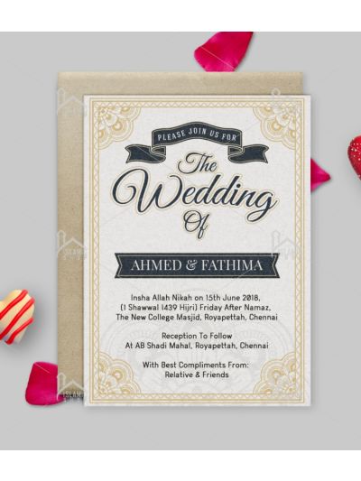 Wedding Invitation Card