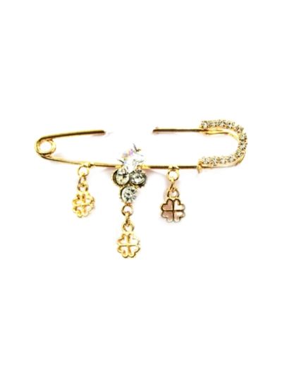 Floral Chain Stick Pin