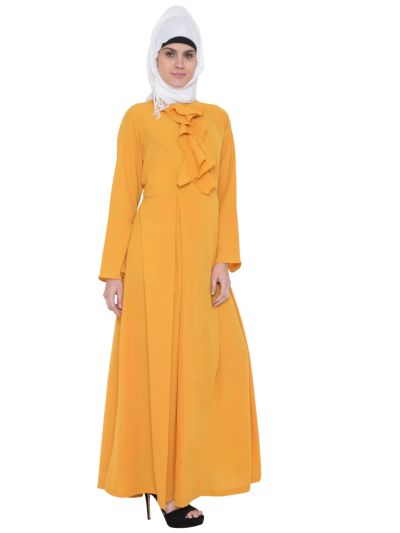 Afshan Dress Abaya With Frills