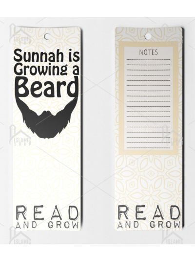 Beard Bookmark (Set Of 3)