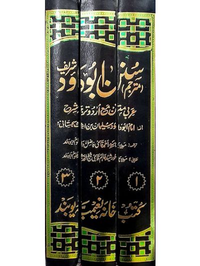 Abu dawood shareef mutarjam 3 vol set ابو داؤد شریف مترجم عربی متن مع اردو ترجمہ