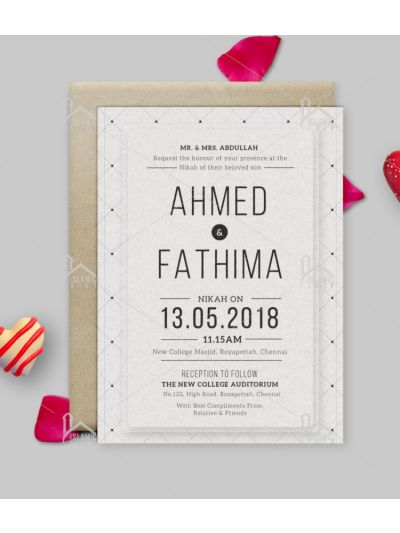 Wedding Invitation Card