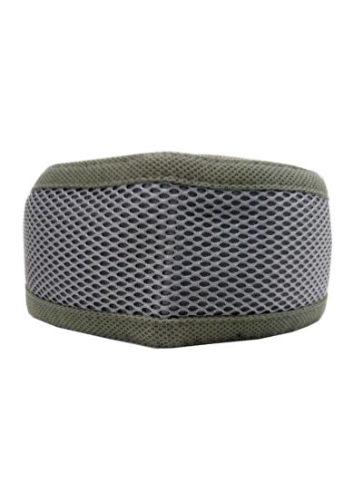Olive Green & Grey Mixed Rimless Cap (58 Cm)