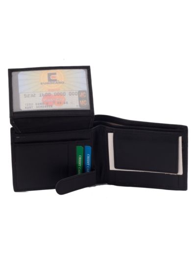 Black Leather Wallet
