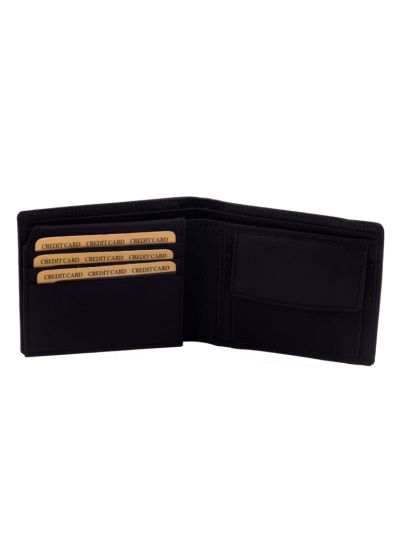 Black Leather Wallet